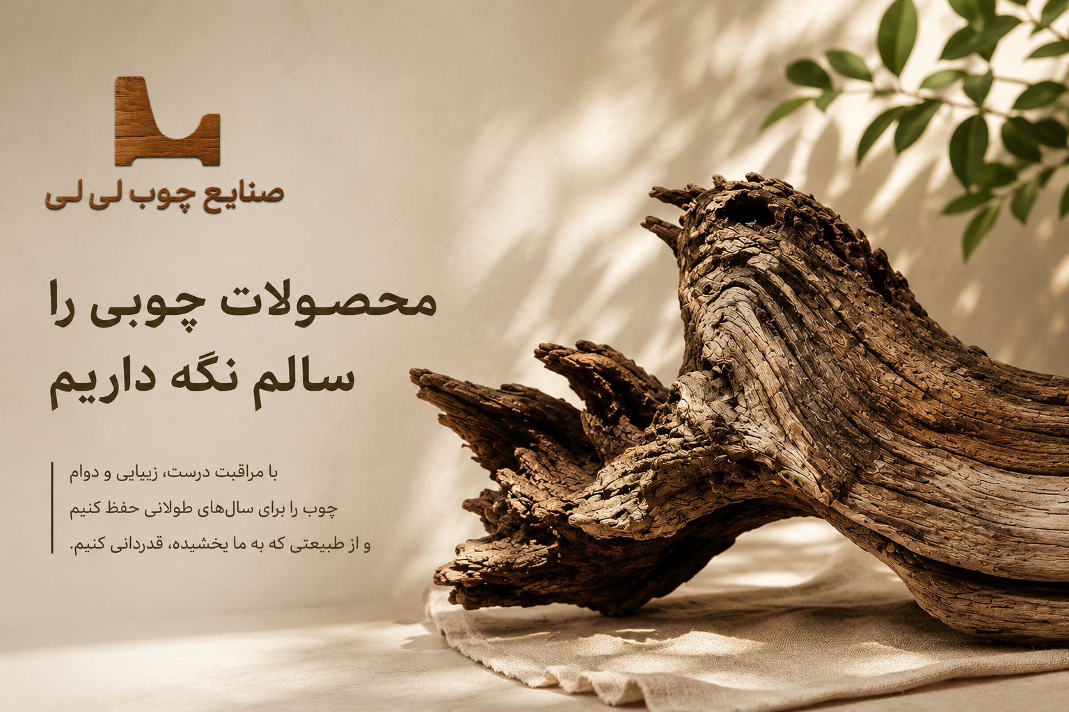 چگونه مبلمان چوبی را سال‌ها سالم نگه داریم؟ راهنمای کامل مراقبت از چوب طبیعی