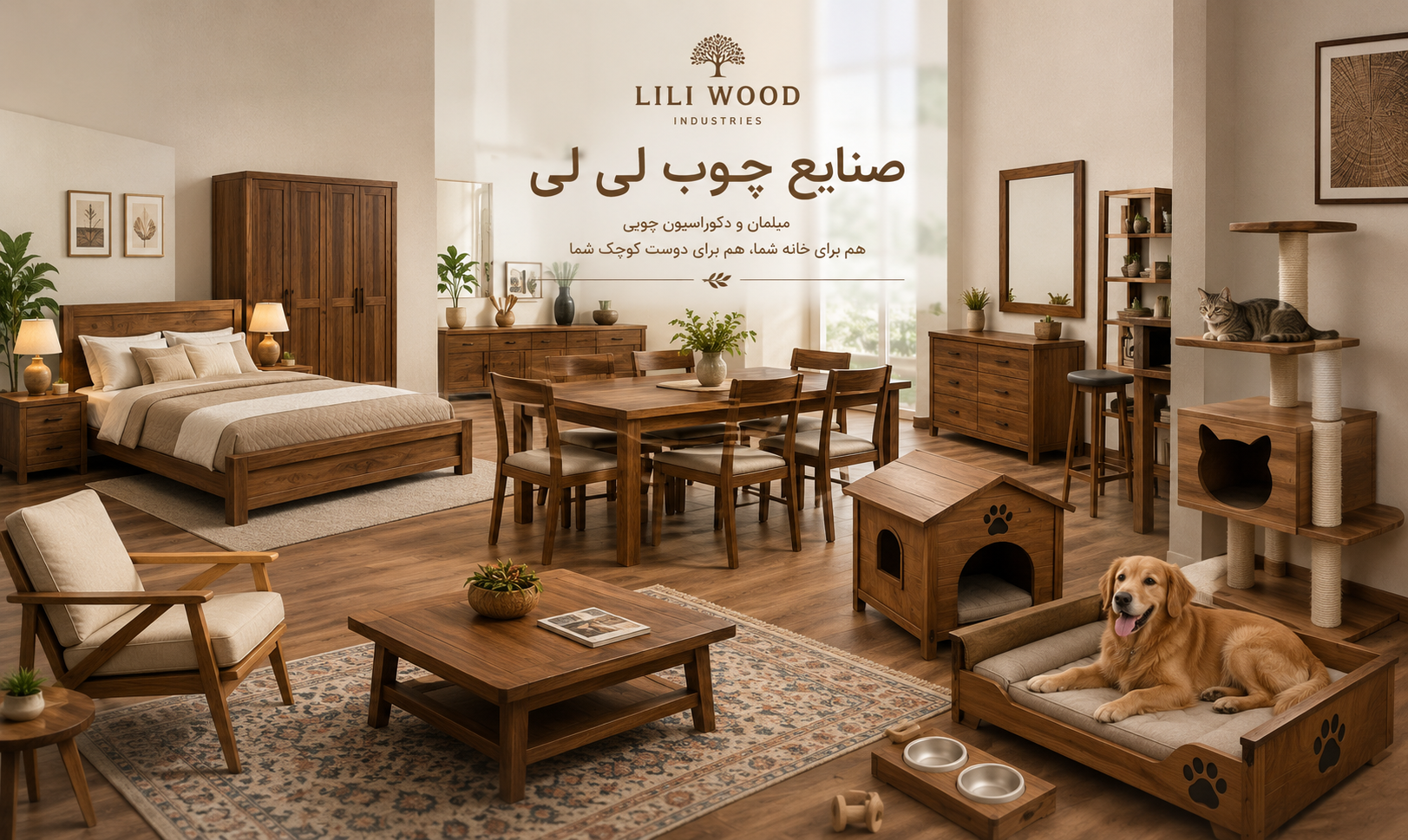 صنایع چوب لی لی